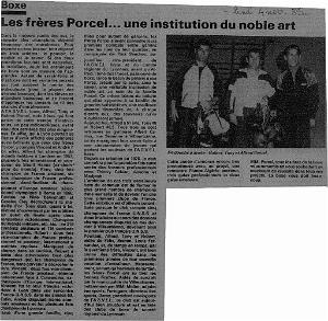 FAMILLE PORCEL 1985